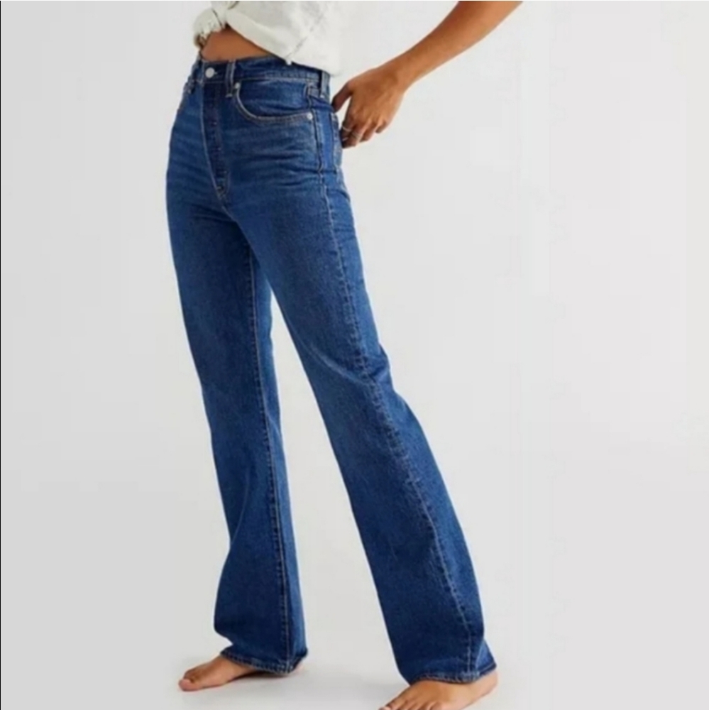 NWT Levi's Ribcage Bootcut Flare High Rise Denim Jeans - Picture 3 of 11